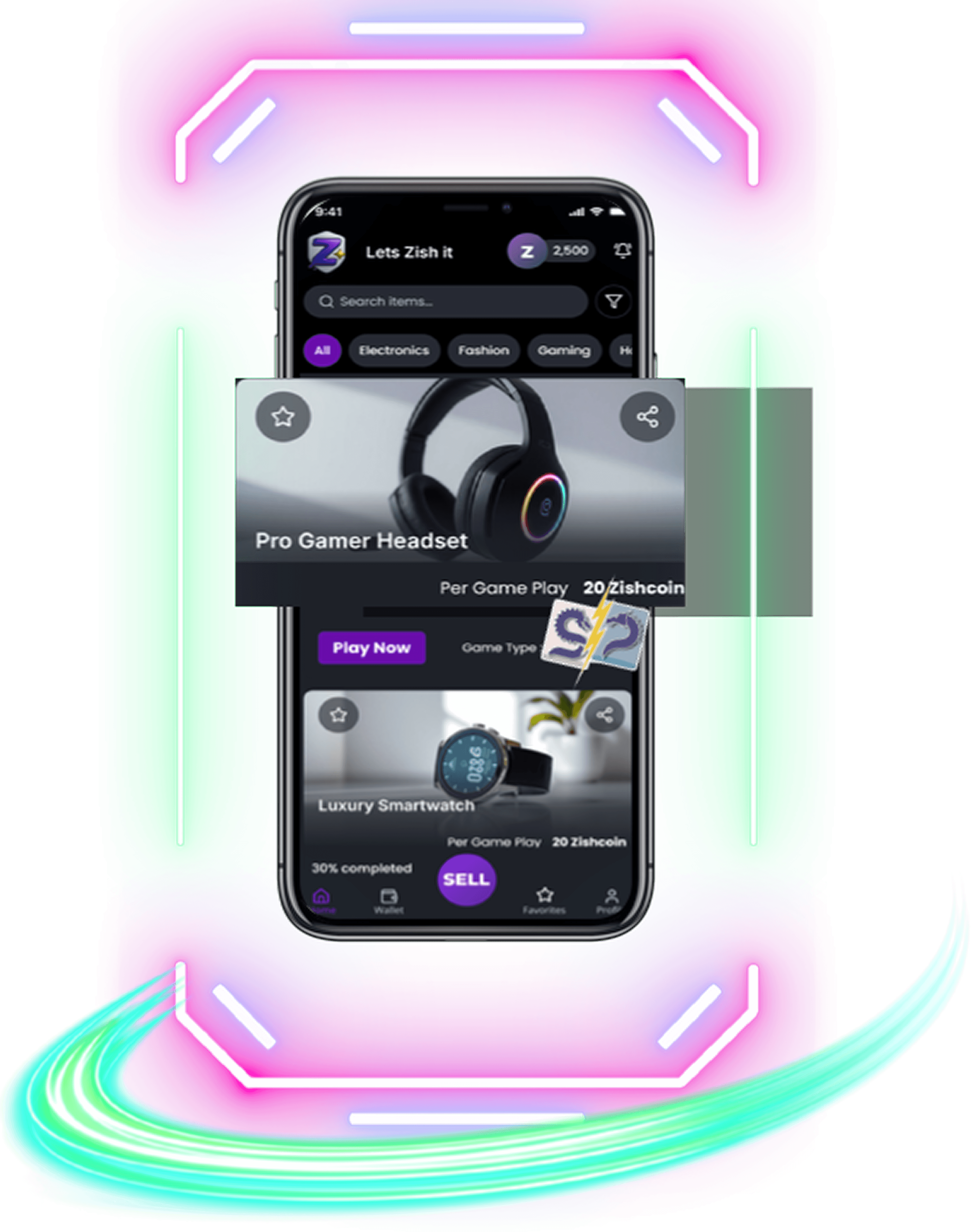 Tournament App Final Mockup